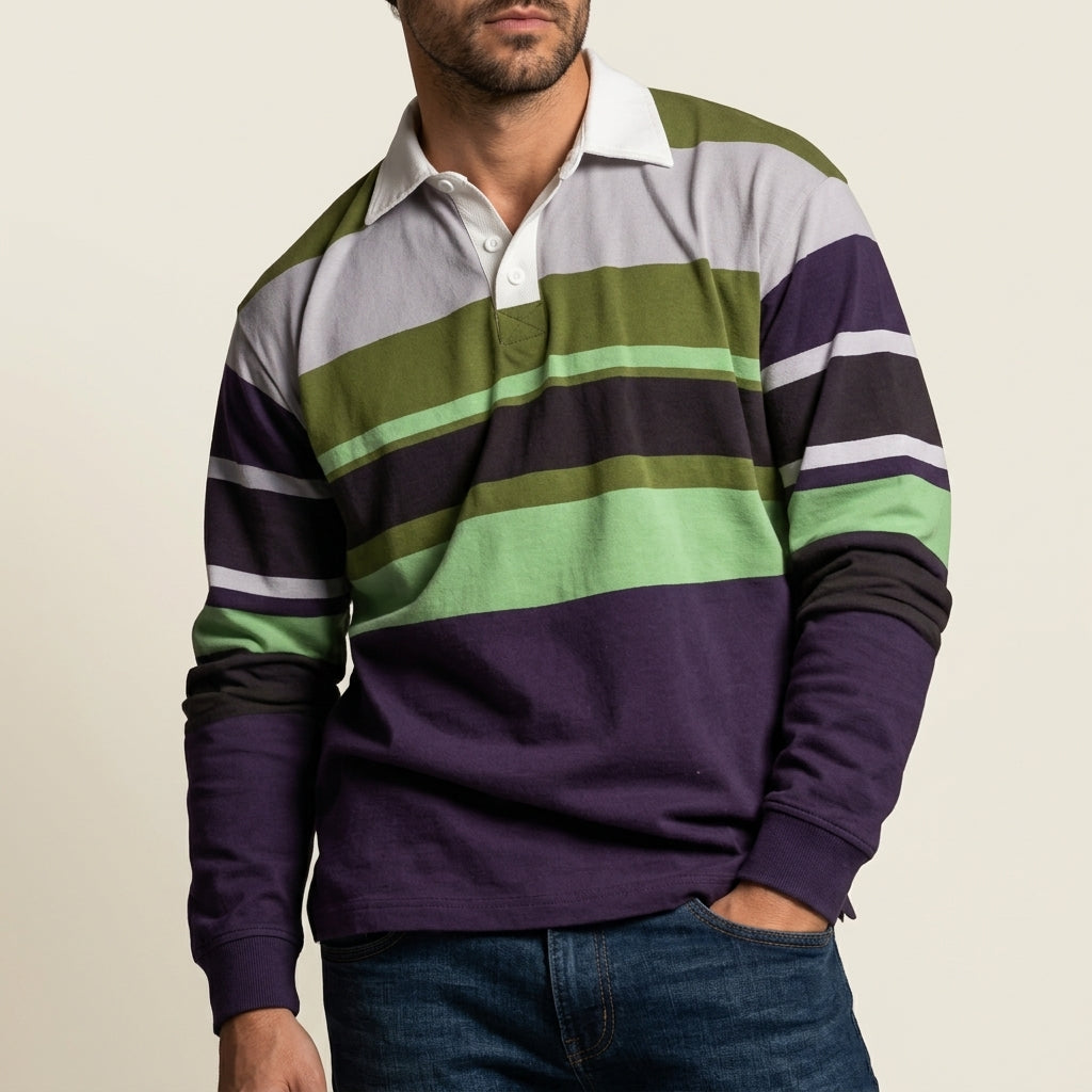 Classic Long Sleeve Rugby Shirt