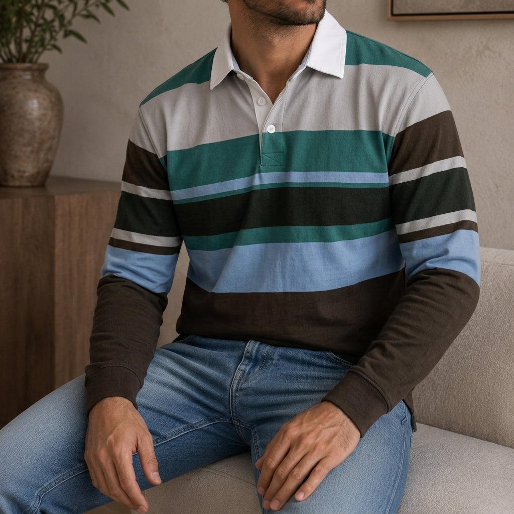 Classic Long Sleeve Rugby Shirt