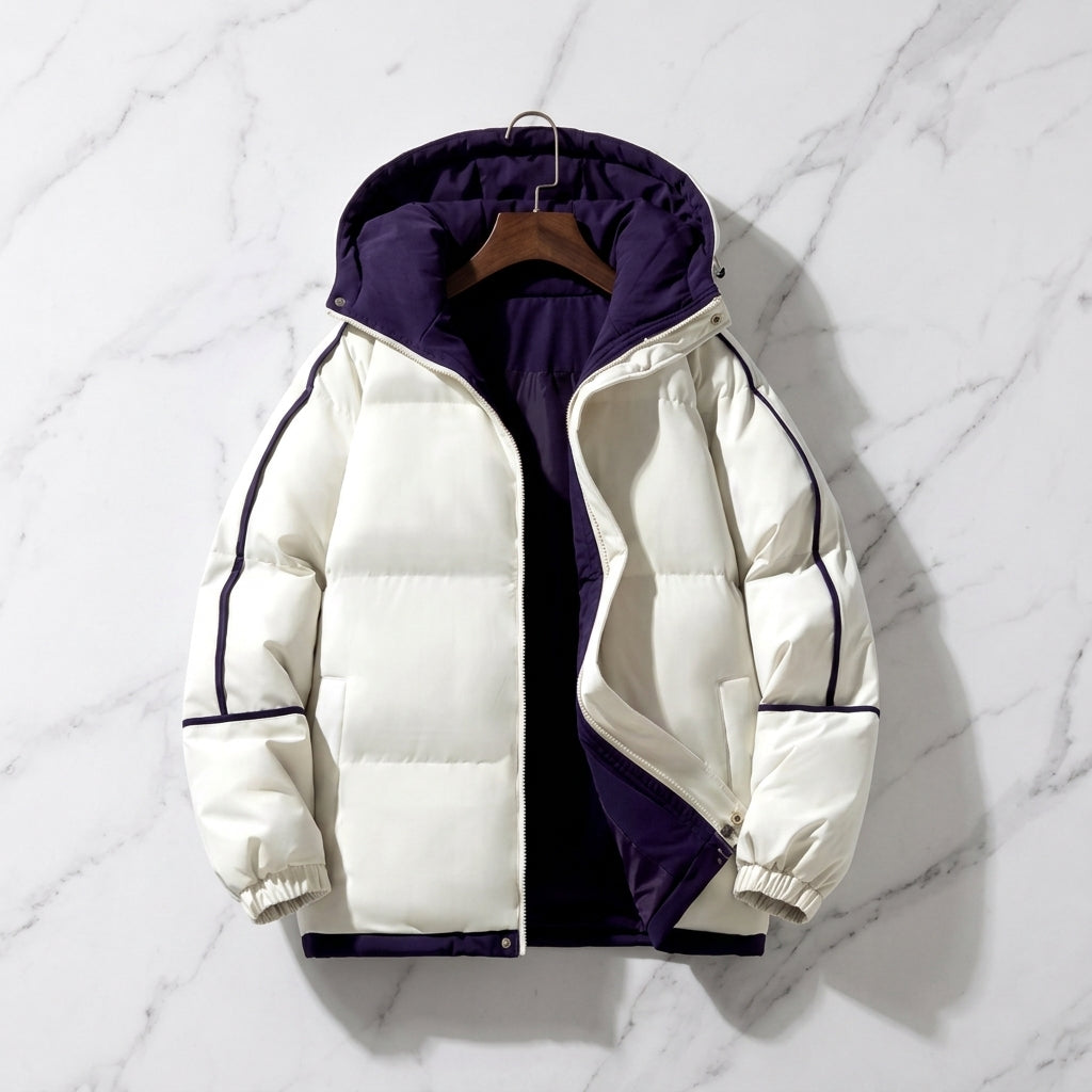 Hooded Quilted Puffer Parka