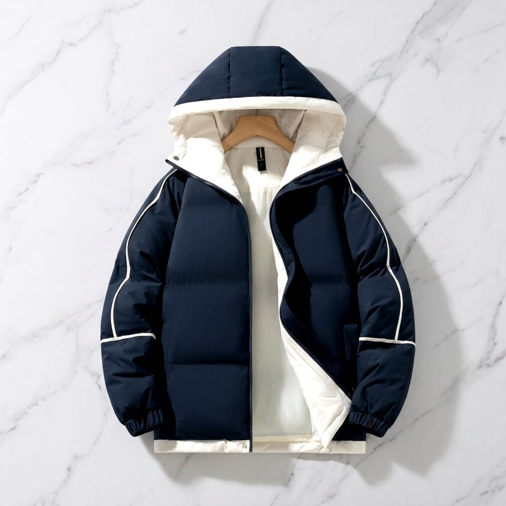 Hooded Quilted Puffer Parka