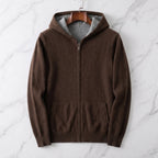 Men's Reversible Cashmere Hoodie