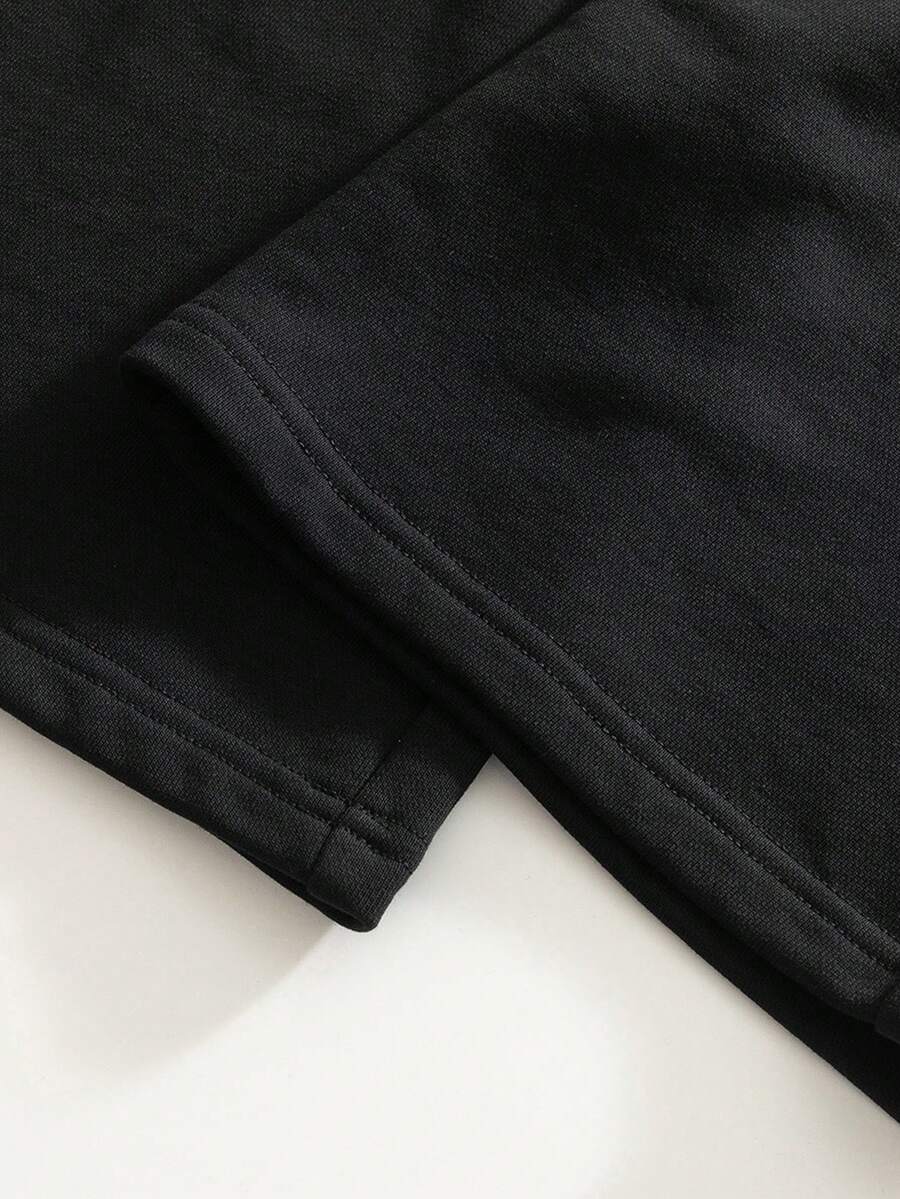 Half-Zip Lined Tracksuit Set