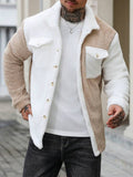 Teddy Fleece Button Jacket