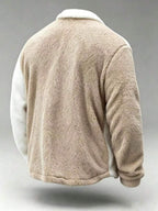 Teddy Fleece Button Jacket