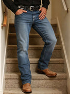 Straight Soft Denim Jeans