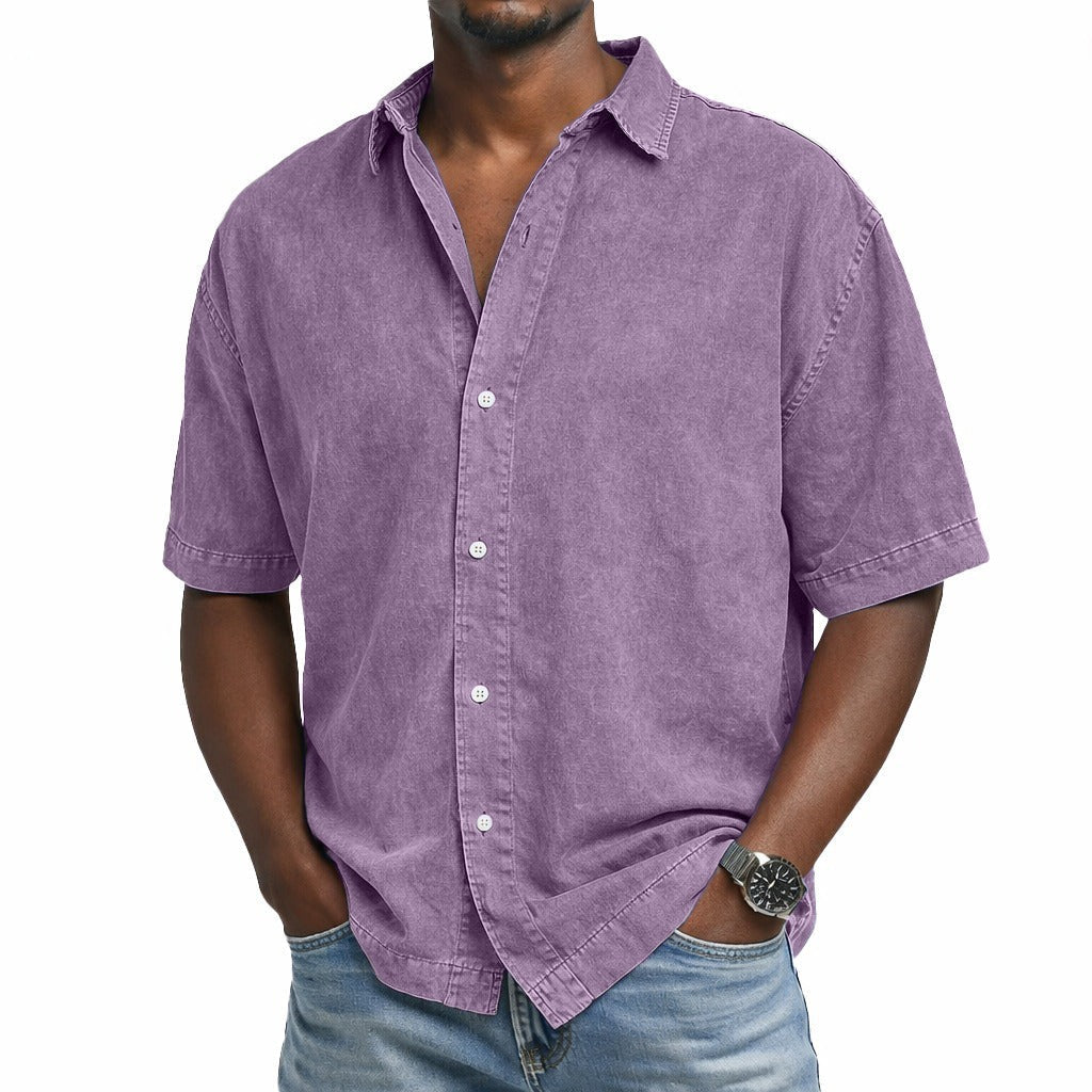 Vintage Washed Cotton Shirt