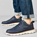Cushioned Italian Leather Sneakers