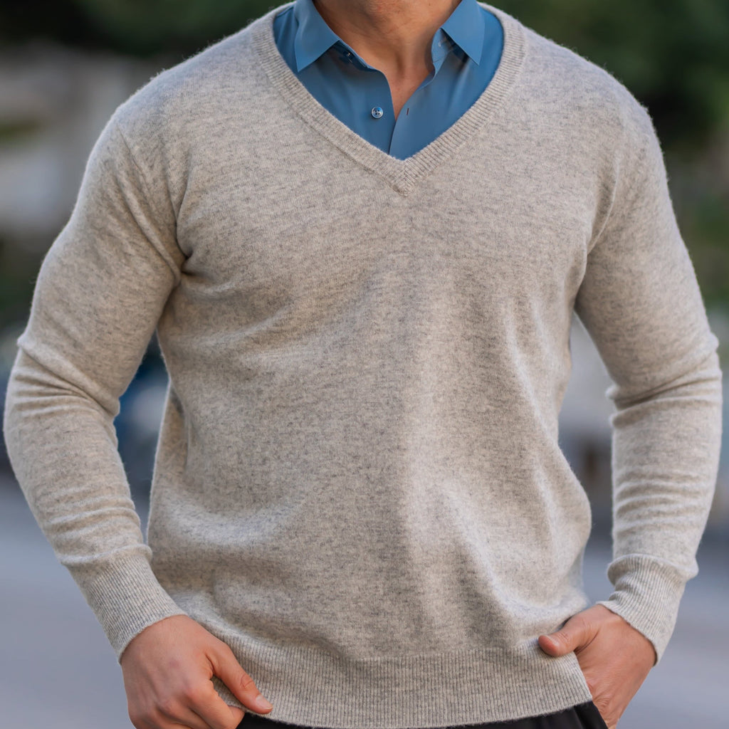 Fine Merino V-Neck Sweater