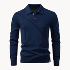 Fine Knit Short Sleeve Polo Shirt