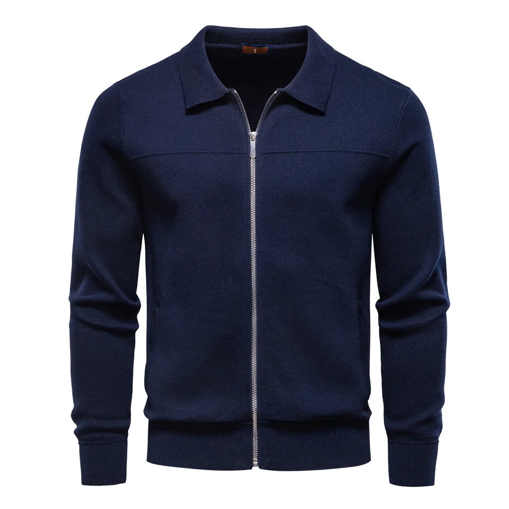 Thermal Lined Cotton Zip Bomber
