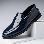 Flexible Slip-On Leather Loafers