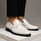 Flexible Slip-On Leather Loafers