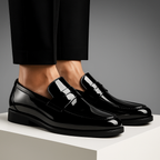 Flexible Slip-On Leather Loafers