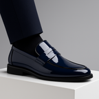 Flexible Slip-On Leather Loafers