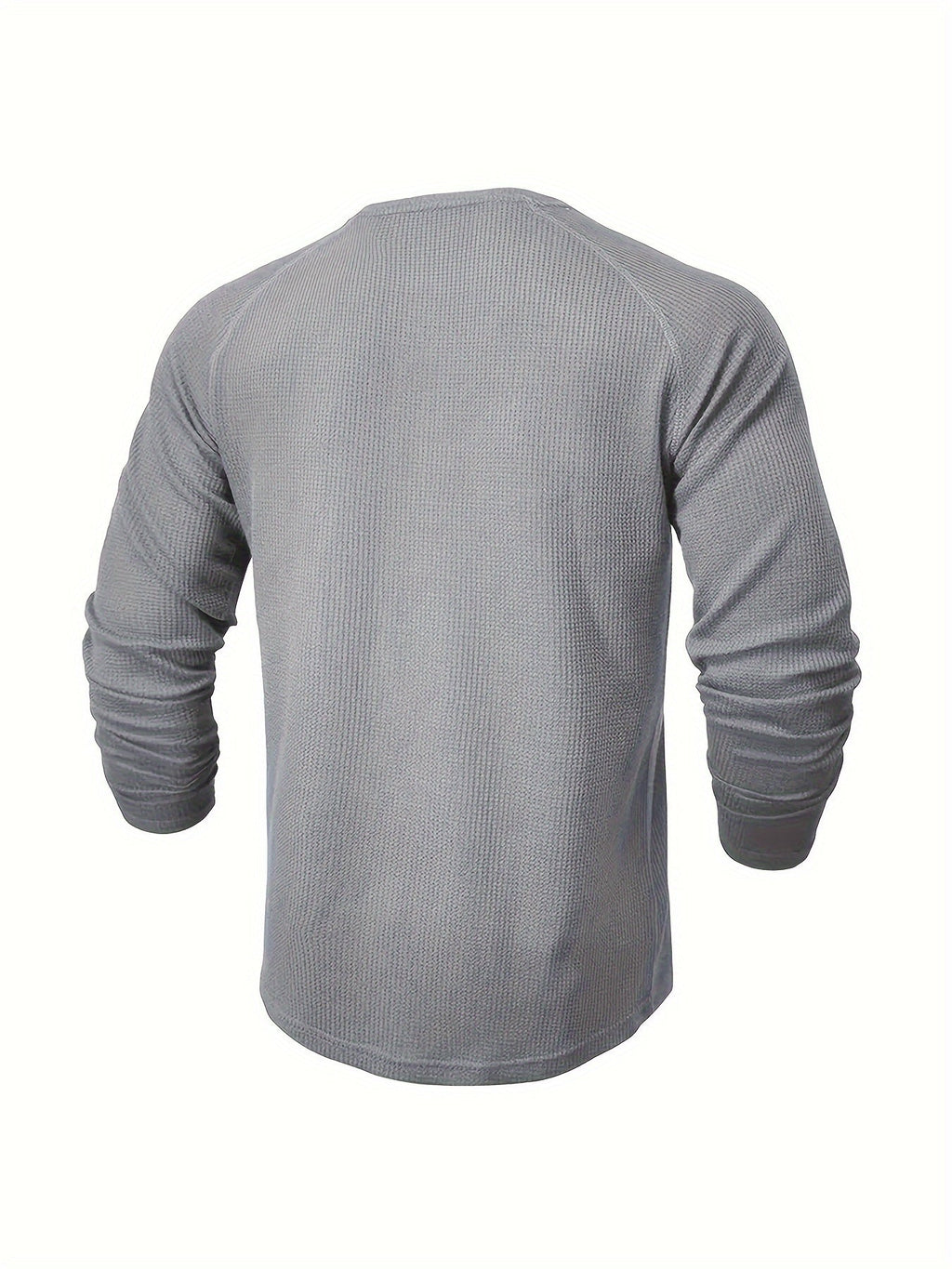 Textured Henley Short-Sleeve Tee