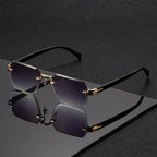 Men's Rimless UV Sunglasses