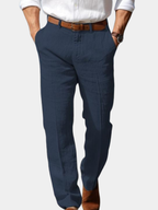 Premium Linen Tailored Trousers