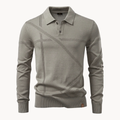 Fine Knit Short Sleeve Polo Shirt