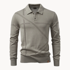 Fine Knit Short Sleeve Polo Shirt