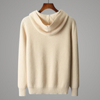 Quarter-Zip Merino Wool Hoodie