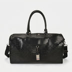 PU Leather Weekender Duffle Bag