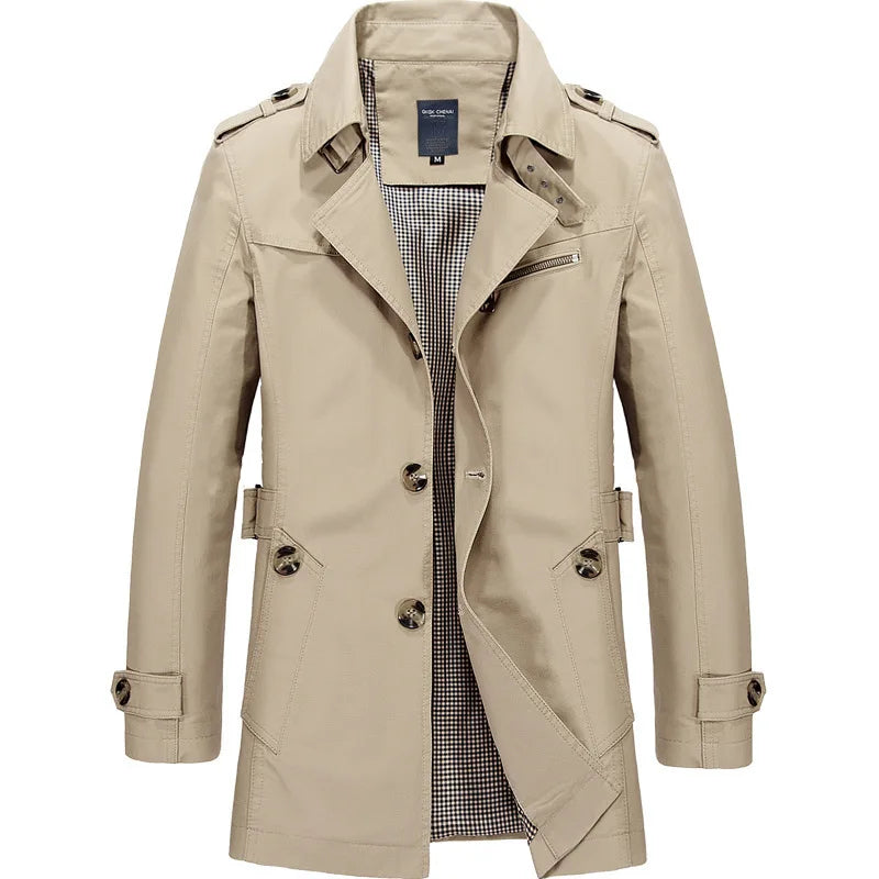 Classic Cut Modern Trench Coat