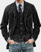 Blazer and Waistcoat Two-Piece Set