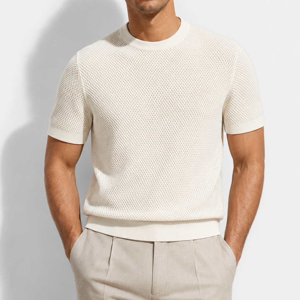 Soft Summer Knit T-Shirt