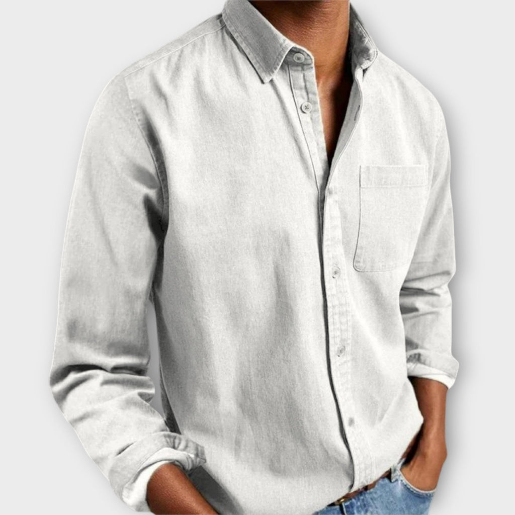 Craft-Finished Cotton Shirt