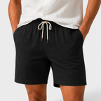 Drawstring Linen Shorts