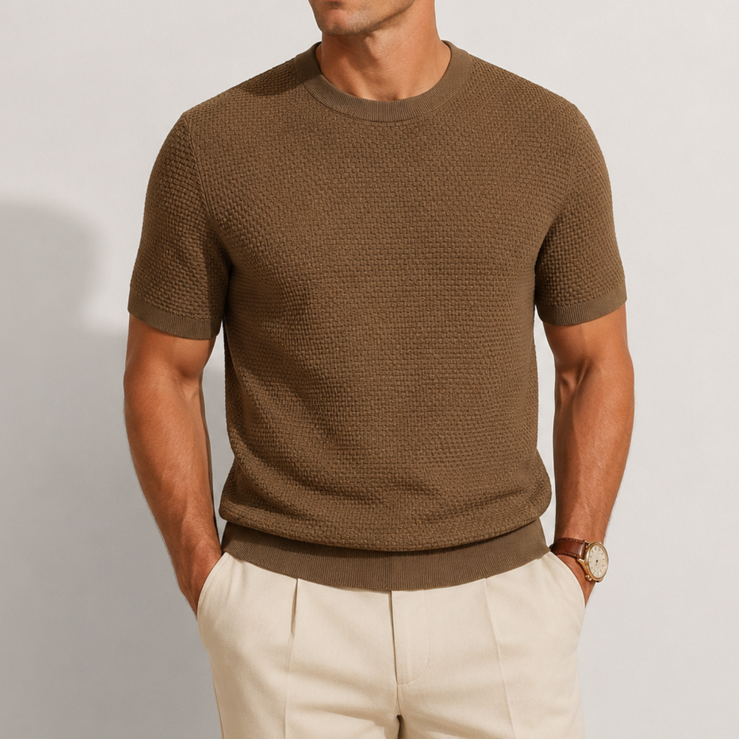 Soft Summer Knit T-Shirt
