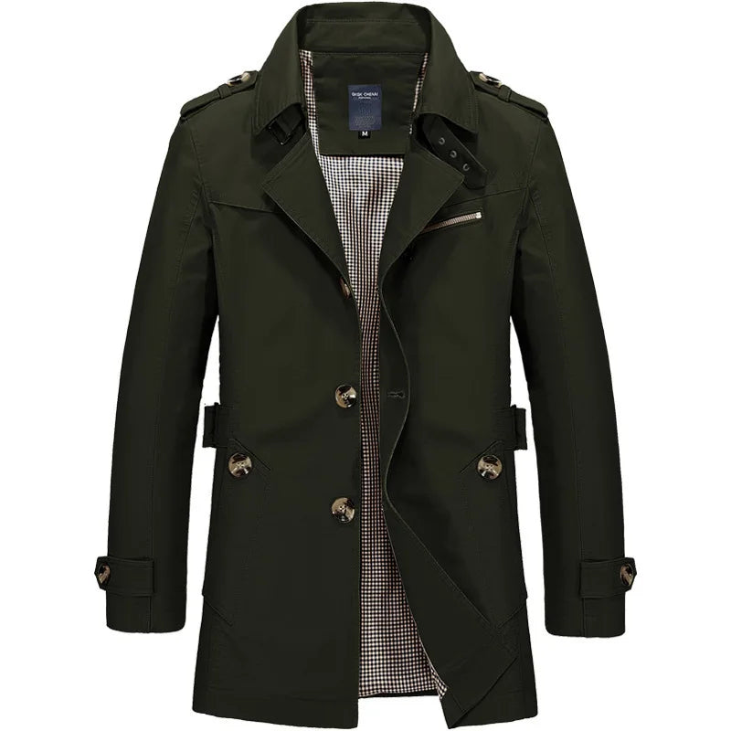 Classic Cut Modern Trench Coat