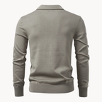 Fine Knit Short Sleeve Polo Shirt