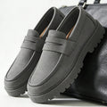 Men's Platform Sole Slip-On Loafers