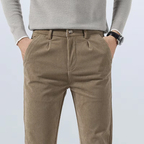 Buttery Soft Corduroy Tailored Trousers