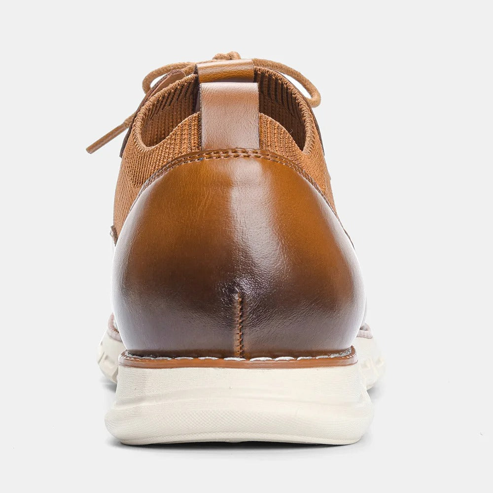 Faded-Toe Breathable Knit Sneakers