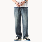 Relaxed Stovepipe Retro Jeans