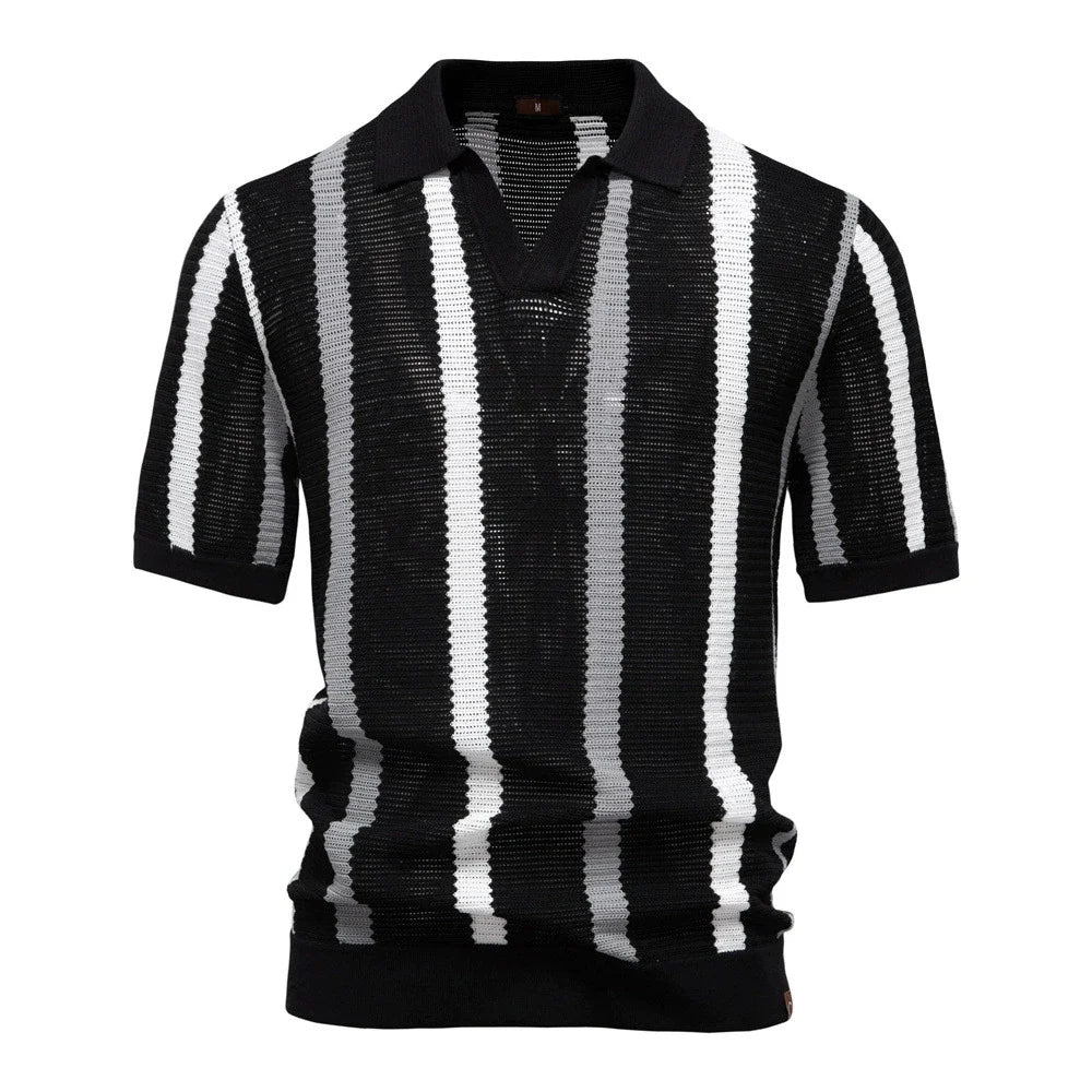 Lightweight Knit Relaxed Polo