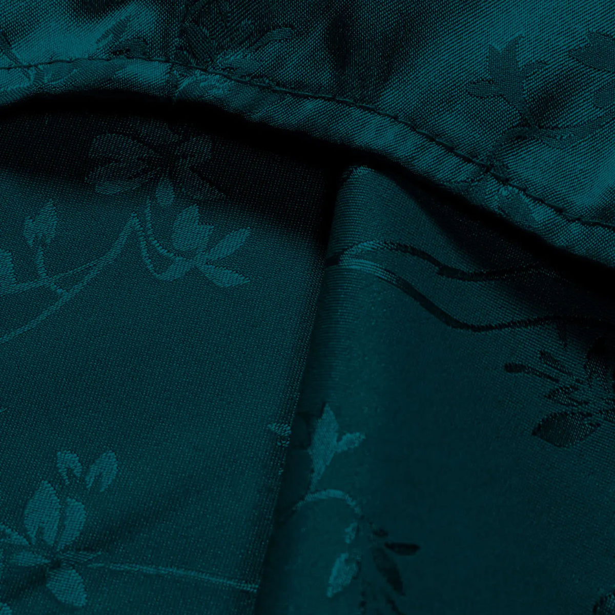 Floral Satin Short-Sleeve Shirt
