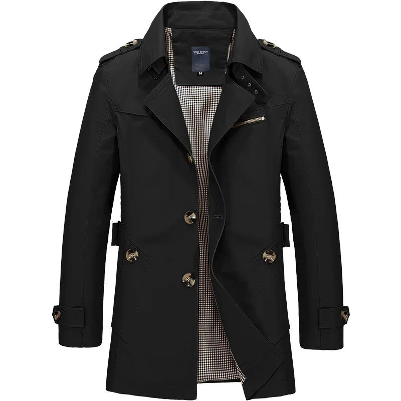 Classic Cut Modern Trench Coat