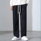 Waffle Corduroy Side Stripe Joggers