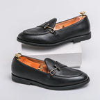 Monk Strap Leather Dress Shoes