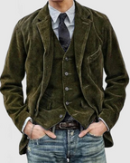 Blazer and Waistcoat Two-Piece Set