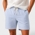 Drawstring Linen Shorts