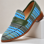 Woven Leather Summer Loafer