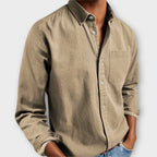 Craft-Finished Cotton Shirt