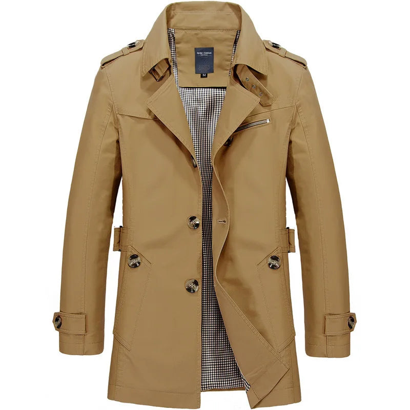 Classic Cut Modern Trench Coat
