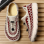 Woven Nylon Comfort Sandals