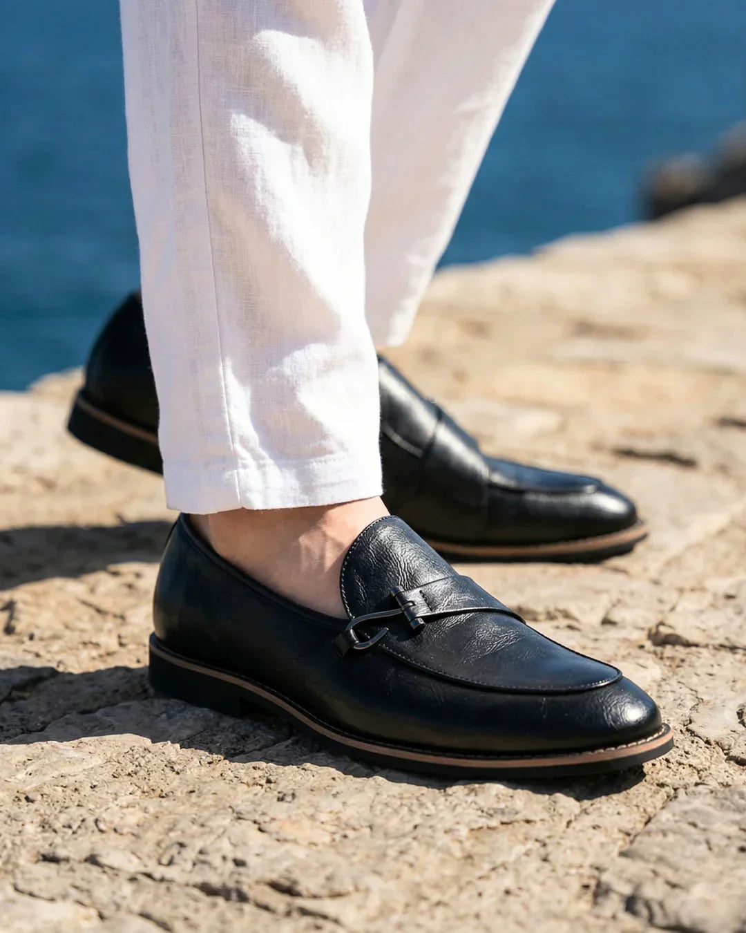Monk Strap Leather Dress Shoes