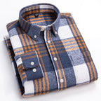 Men's Brushed Cotton Flannel Shirt